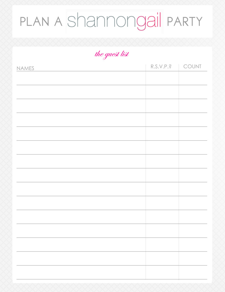 SG Party Planner_JPGGuest List