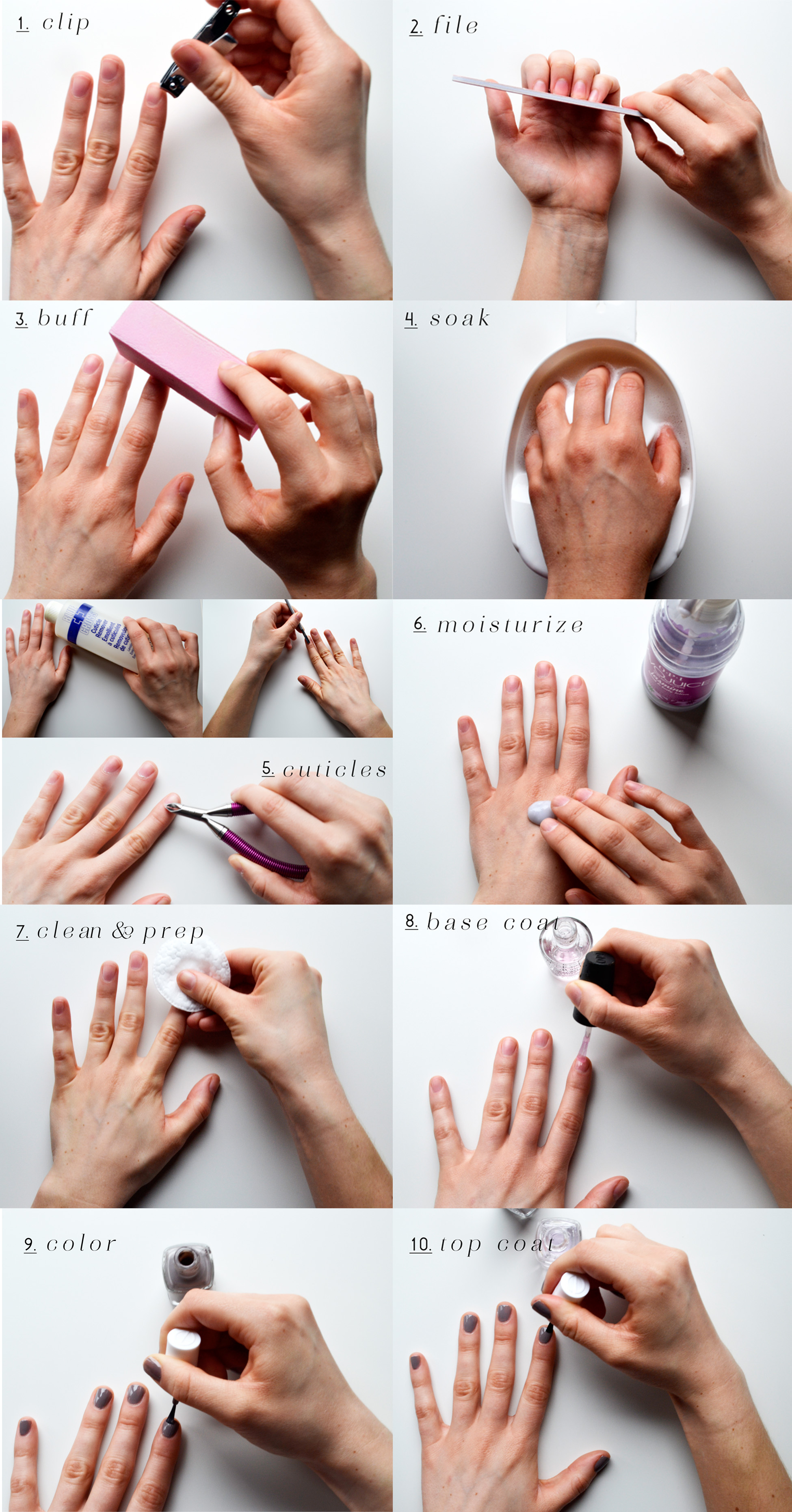 How To Master the At Home Manicure_Step by step