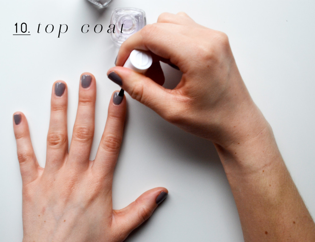 How To Master the At Home Manicure_top coat