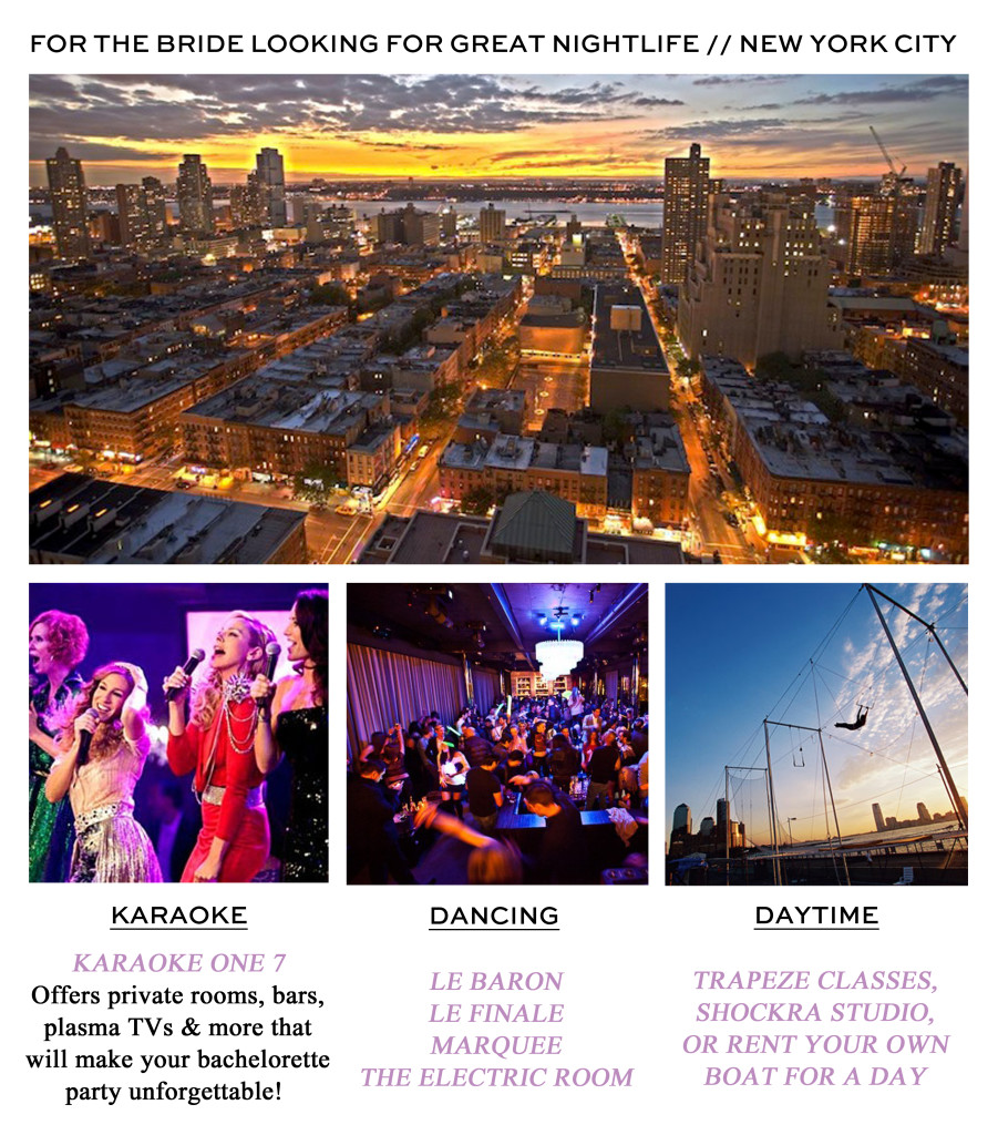 Top Bachelorette Weekend Destinations_NYC