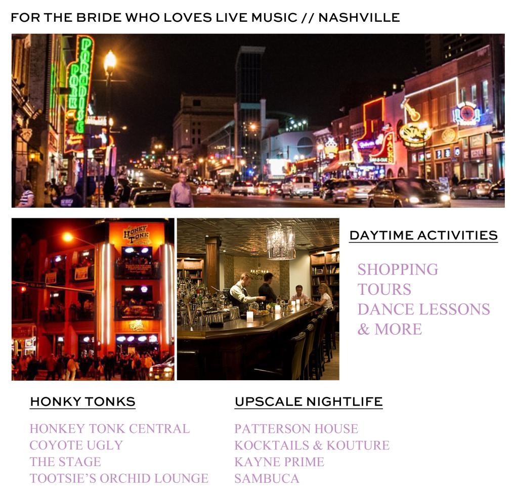 Top Bachelorette Weekend Destinations_Nashville