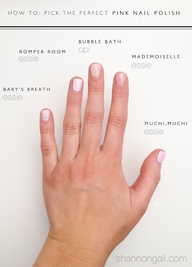 The Perfect Pink Manicure