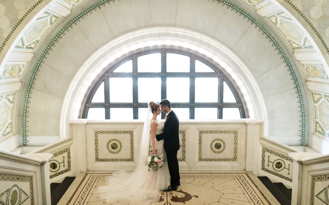 Real Wedding: Ainsley & Jad’s Chicago Cultural Center Wedding