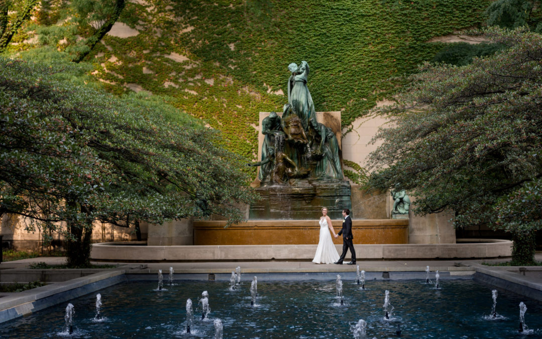 Ashley & Tyler’s Art Institute of Chicago Wedding